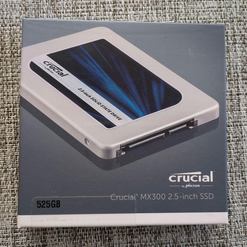 Crucial MX300 525GB 2,5 Zoll SATA 6Gb/s Interne SSD ungeöffnet