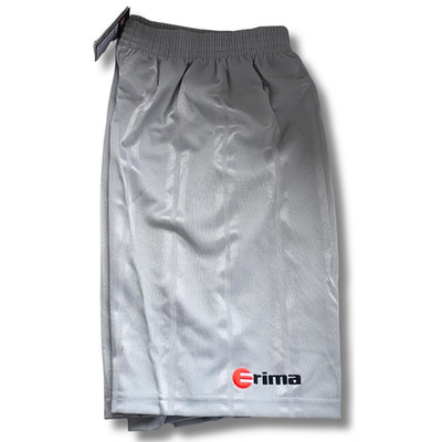 Erima Sport Shorts ohne Innenslip Silberfarbig Größe 8 Neu