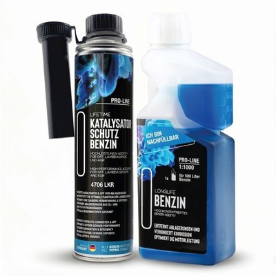 LIFETIME Katalysator reinigen & schützen Set   Benzin Katalysator Reinigungs-Kur
