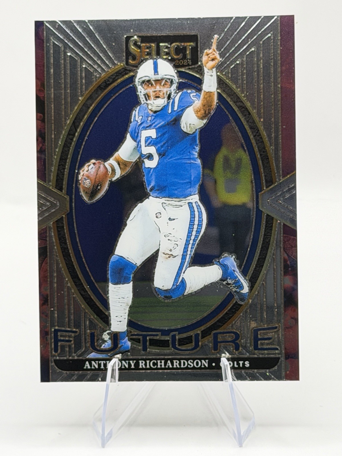 2024 Panini Select #11 Anthony Richardson Select Future Prizm