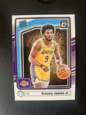 2024-25 Panini Donruss Optic Rated Rookie Bronny James Jr #282 (RC)