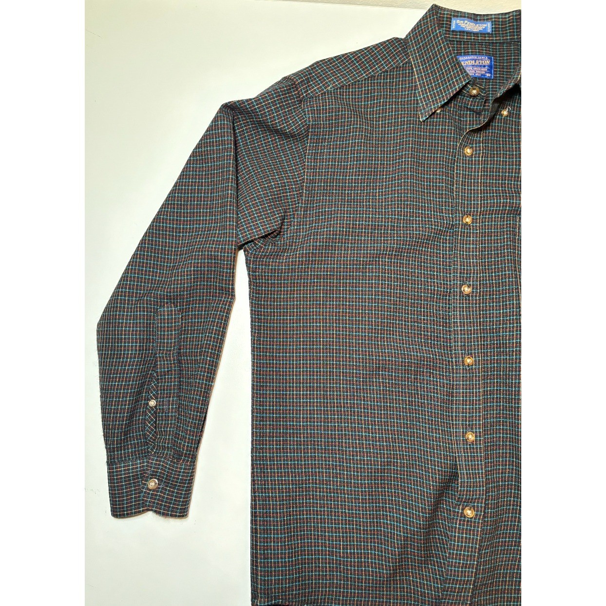 Pendleton Men's 'Sir Pendleton' Wool Button Down … - image 6