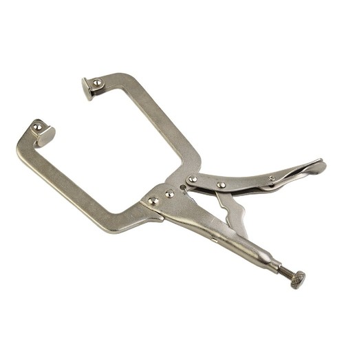 9" Inch Steel C Clamp Locking Welding Pliers Wood Tenon Locator Tool New - Picture 10 of 15