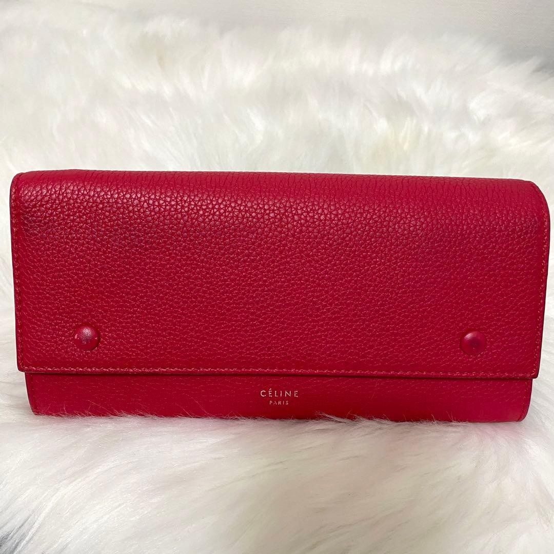 CELINE Large Flap Multi Function Long Wallet From… - image 1