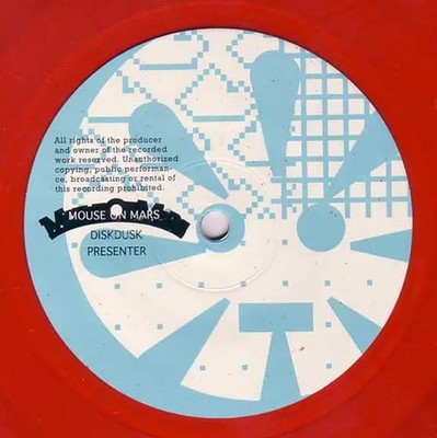 Mouse On Mars Diskdusk / Presenter Vinyl Single 12inch NEAR MINT sonig