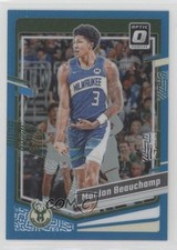2023-24 Panini Donruss Optic Aqua Prizm 100/249 MarJon Beauchamp #119 1k0w