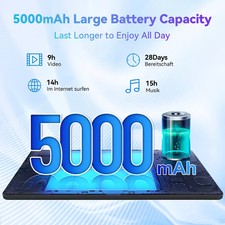 Android 15 Tablet 10.1 inch WIFI Widevine L1 Dual Camera 4