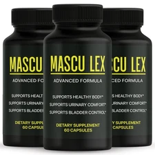 (3 Pack) Mascu Lex Capsules - MascuLex Premium Prostate Support Formula