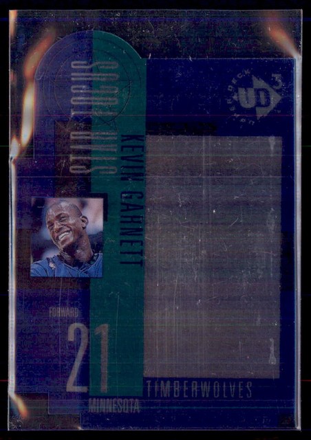1997 Upper Deck Star Focus Kevin Garnett Timberwolves #21