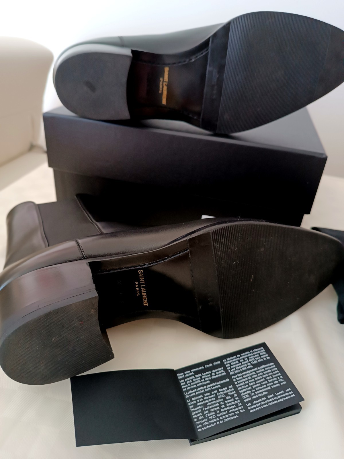 Saint Laurent Stivaletti Uomo