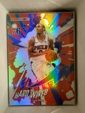 2025-26 NBA Hoops Tyrese Maxey Hardwired Philadelphia 76ers Sixers Hard Wired