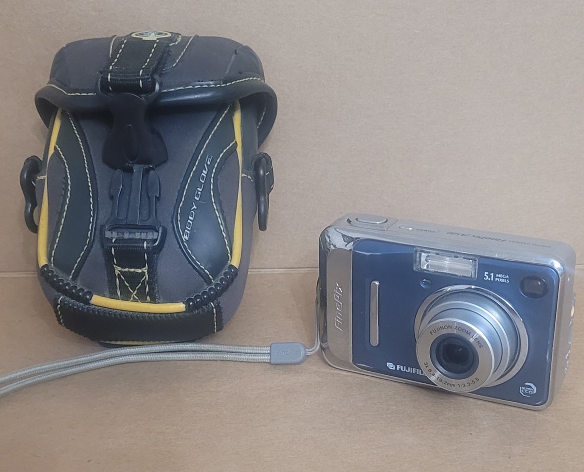 dimagex20 cyberdsc w190 finepix a500 セット Fujifilm FinePix A Series A500 5.1MP Digital Camera - Silver FOR