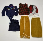 Lot Of Vintage Barbie Western Wear Outfit Pieces Unbranded