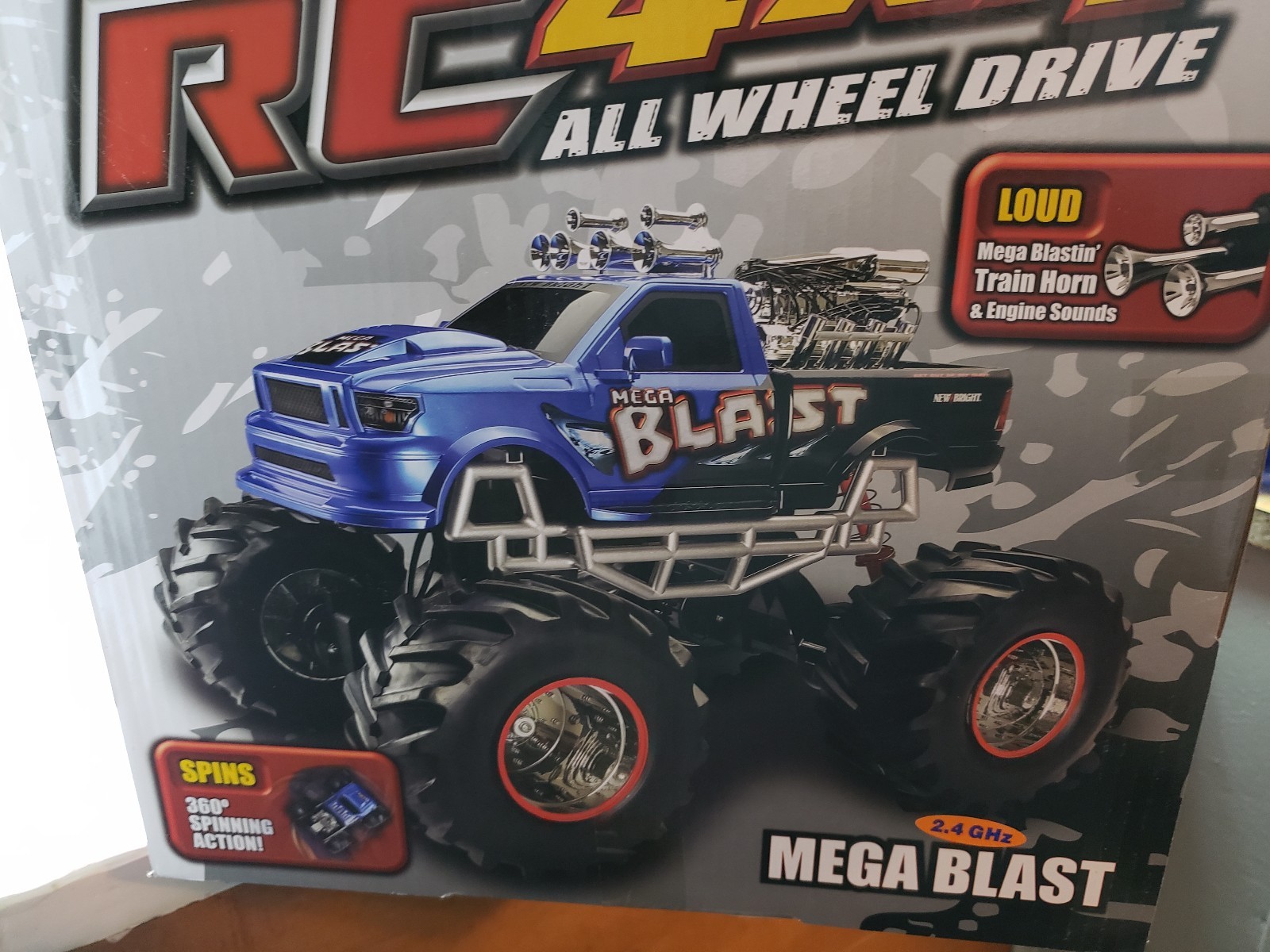 mega blast rc truck