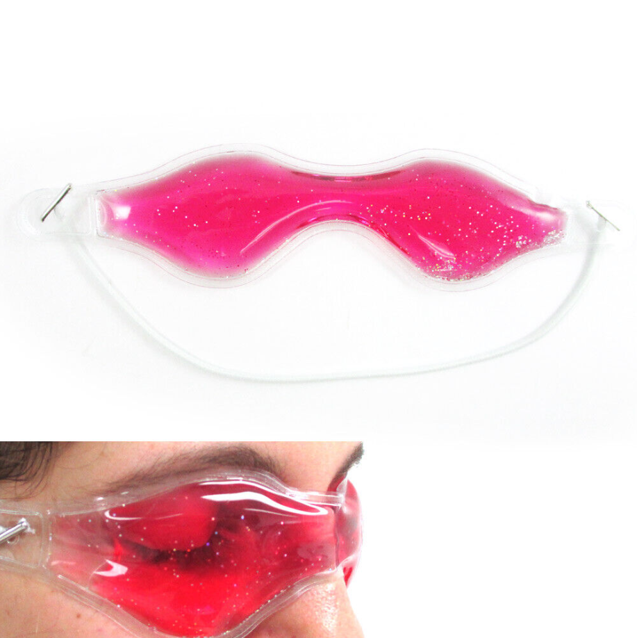 Cooling Eye Mask -Hangover Mask- Reusable Gel Eye Mask Cold Pack -Our Ice-image