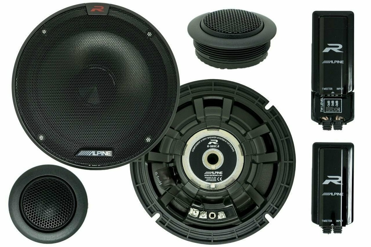 Alpine inch 2-Way Component Speaker for sale online