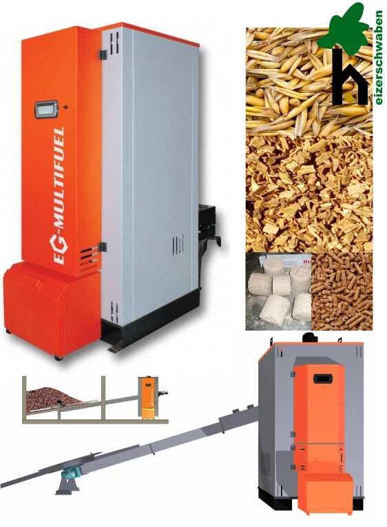 Hackschnitzelheizung 27 kW EG Multifuel - Hackgut, Pellets, Biomasse | eBay