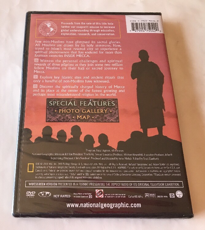 National Geographic - Inside Mecca (DVD, 2003) “NEW