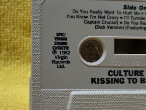 CULTURE CLUB/KISSING TO BE CLEVER-VIRGIN-1982-FET 38398 VG++ CASSETTE-C14 - Picture 9 of 10