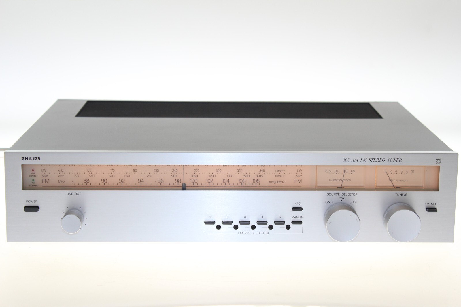 Philips 22AH103 analoge AM-FM tuner | eBay.de