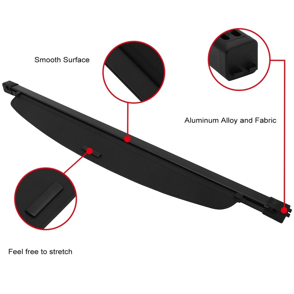 For Land Rover Range Rover Sport Tonneau Privacy Shield Cargo Cover Retractable Foto 4 de 4