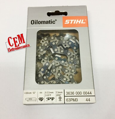 CATENA ORGNALE STHL 45 MAGLE 3/8 1,3 MM PER BARRE CON LUNGHEZZA 30 - Foto 7