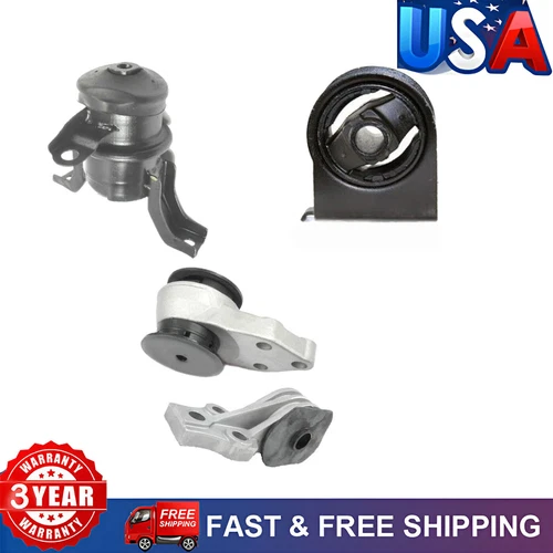 4Pcs Engine Motor & Transmission Mount for Mazda Tribute V6 3.0L Manual Trans