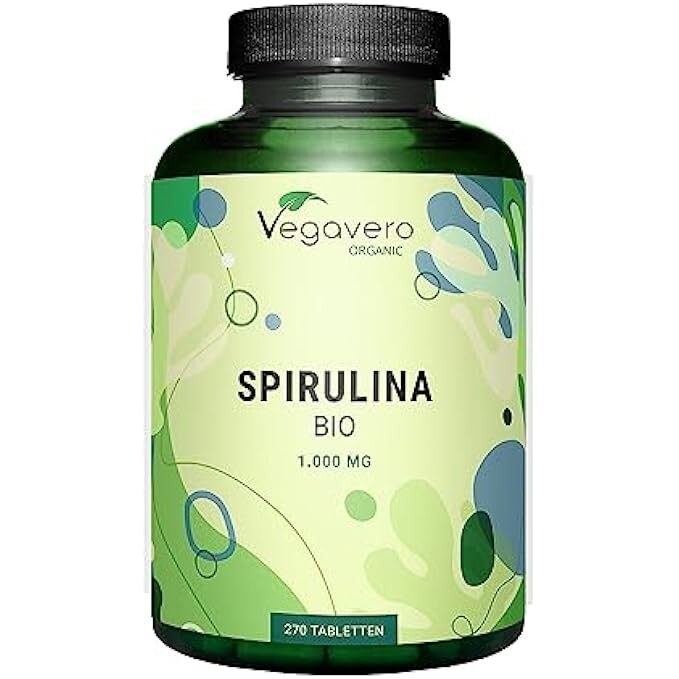 Spirulina Bio 4000mg Offerta | 1000mg Compressa | Energia per la Famiglia