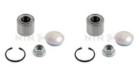 SNR 2X Radnabe Radlagersatz Hinten FüR Renault ScéNic II Megane JM0 1 KM0 1