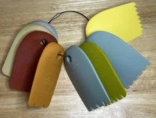 Mercer Culinary Silicone 8 Piece Plating Wedge Set, Multicolor