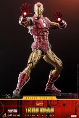 Hot Toys Iron Man Deluxe The Origins Collection Diecast 1/6 Scale