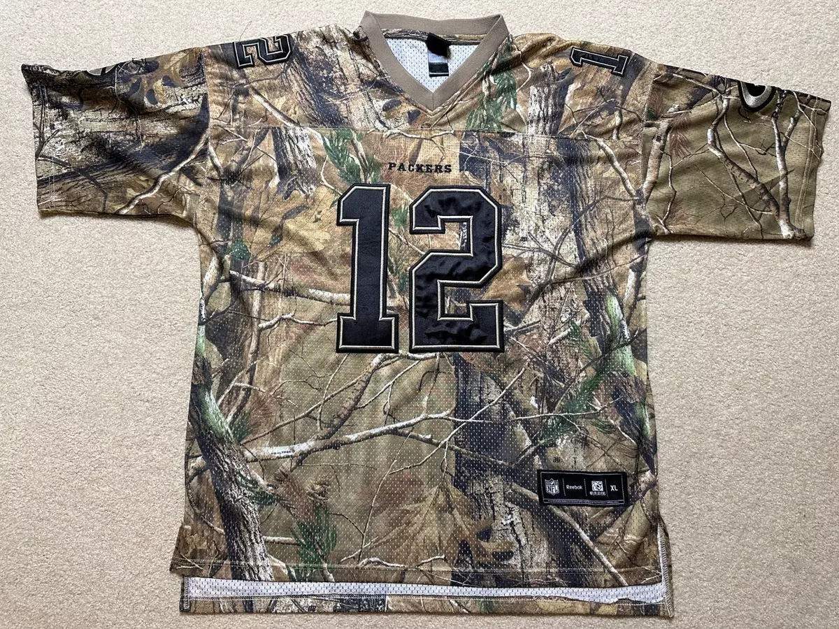 Aaron rodgers sales camo jersey
