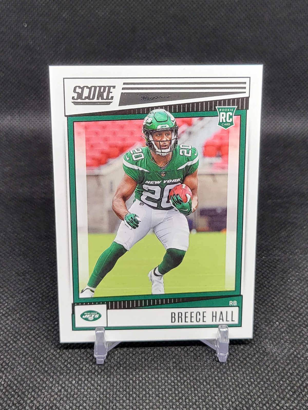 2022 Score - Rookies #330 Breece Hall (RC) New York Jets