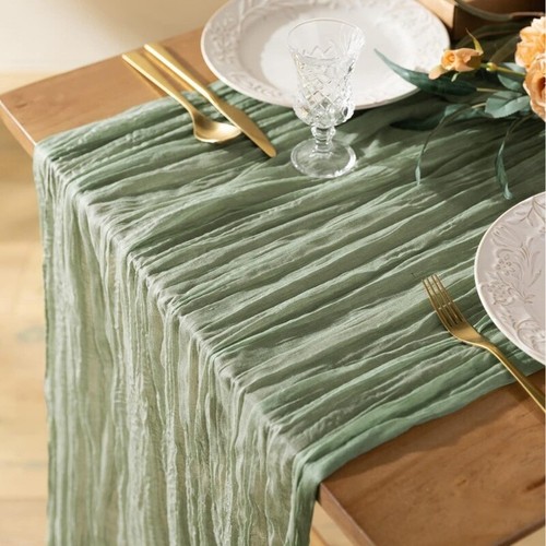 3m Cheesecloth Gauze Table Runner Wedding Large Cloth Soft Centerpiece AU - Picture 35 of 42