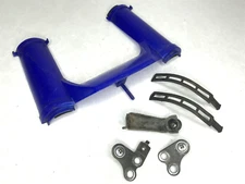 03 Yamaha TTR 250 TTR250 OEM Front Fork Cover Guard Headlight Stay Mounts 6-P