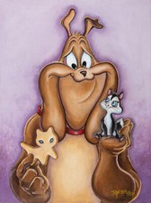 Warner Brothers-Limited Edition Canvas Signed Dan Bowden-Pure Joy-Marc Anthony