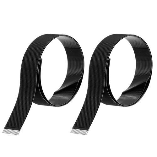 Sourcing Map Noir Plat Flexible FPV FPC FFC Câble 20 Broches 0.5mm Pas