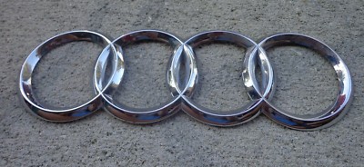 Audi trunk emblem badge decal A3 A4 A5 A6 A7 A8 Quattro OEM Factory Stock trunk