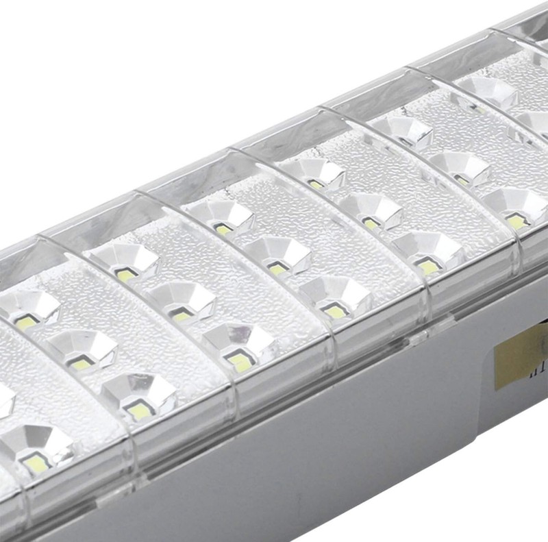 Torcia Lampada di Emergenza Ricaricabile Luce Bianca 30 LED con Gancio Manico - Immagine 1