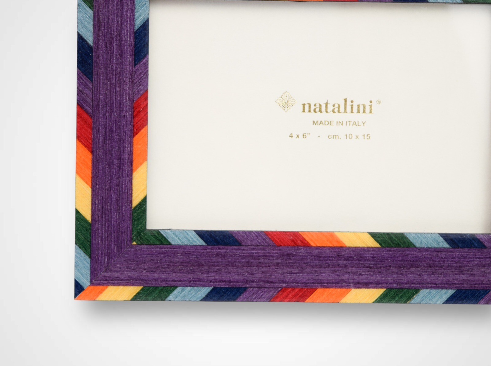 Natalini Photo Frame 4x6" Multicoloured Rainbow Made in Italy eBay