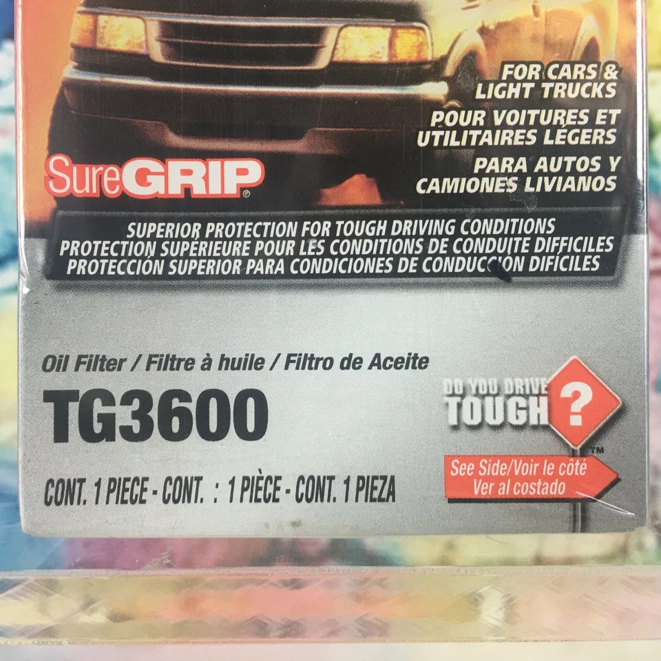 Filtro de aceite de motor protector resistente FRAM TG3600 agarre seguro autos camiones piezas NUEVO SELLADO Foto 3 de 4