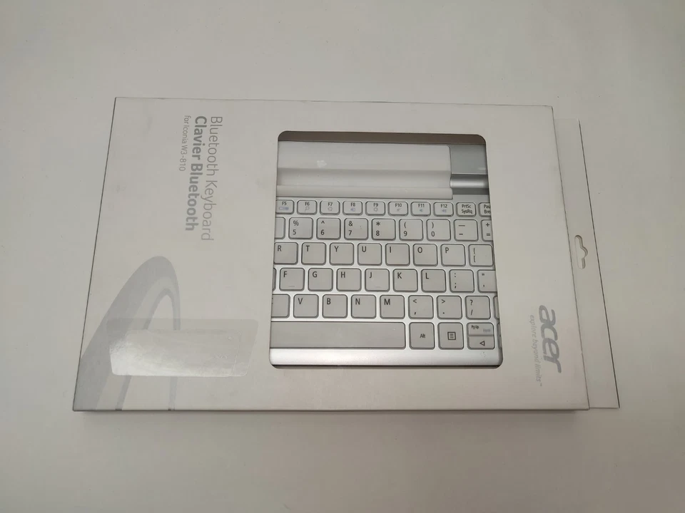 Base de teclado Acer plateada Bluetooth para Iconia W3-810 - NUEVO Foto 4 de 4