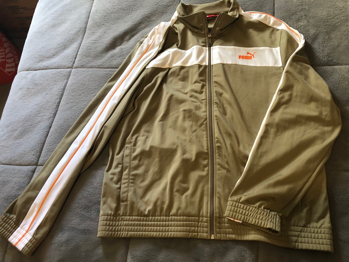 トップス PUMA x SCYE T7 Track Jacket Olive XL PUMA T7 Track Jacket Vine 2XL at Amazon Men's Clothing store