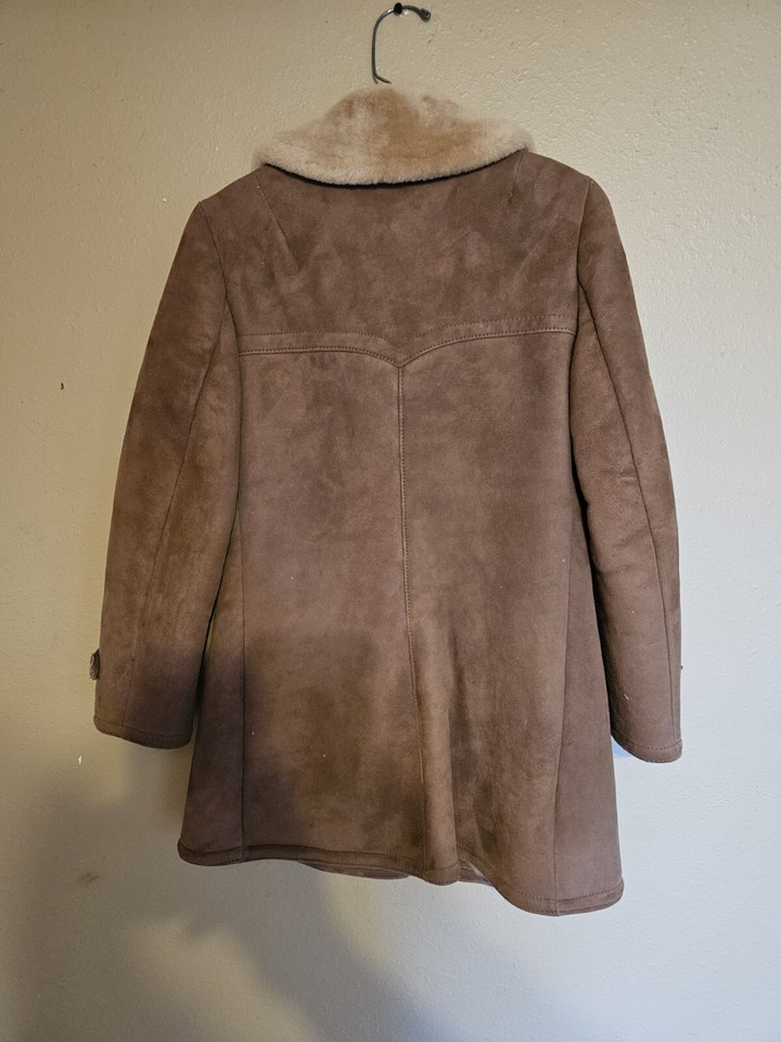 Vintage Women's Sheepskin Shearling Leather Coat " The Sheepskin