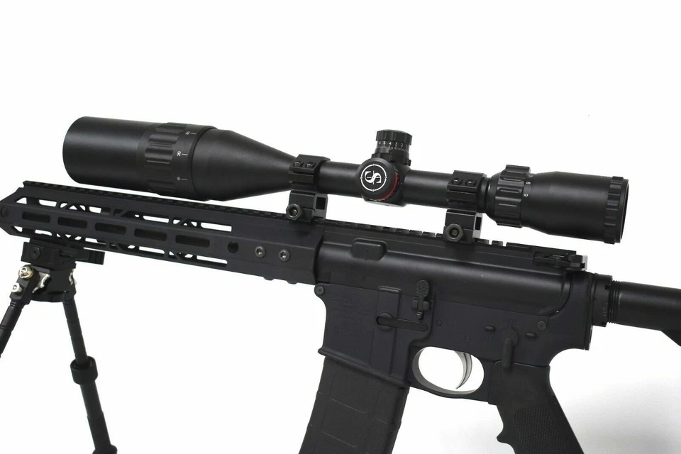 Sniper 4-16X50AO Hunting Rifle Scope with R/G Illuminated Mil-Dot Reticle - Image 4 of 4