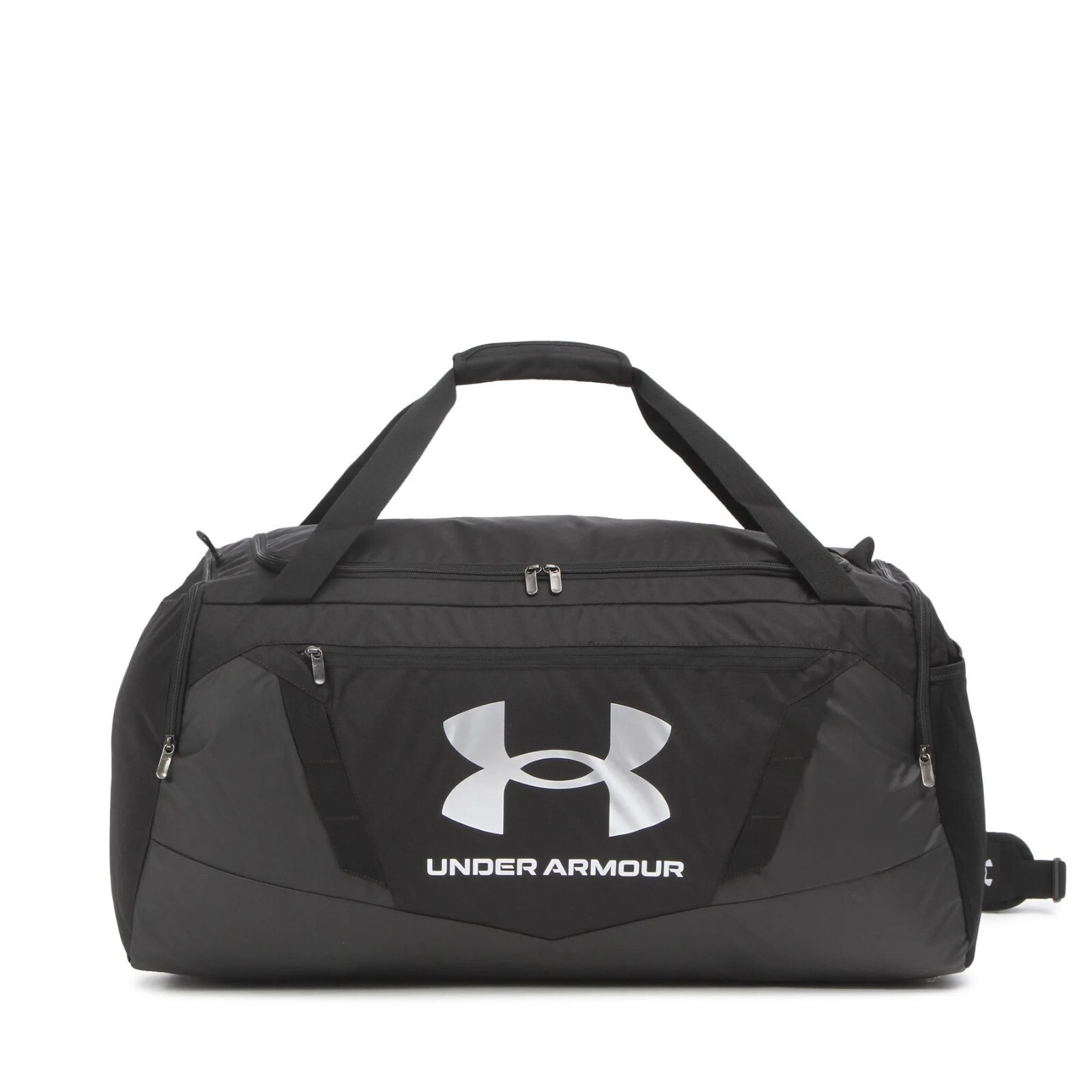 UNDER ARMOUR Training Undeniable 5.0 Large Duffle Bag, Black / Metallic Silver, Men - Image 6