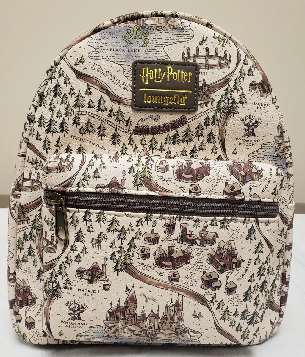 New Loungefly Harry Potter School Grounds Hogwarts Mini Backpack