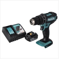 Makita Dhp 482 RT1 Akku Schlagbohrschrauber 18 V 62 Nm + 1X Akku 5,0 Ah + Lader