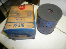 Nos 1951-1958 Chrysler Dodge Plymouth Ac Oil Filter Element Pf-316 - Two For One