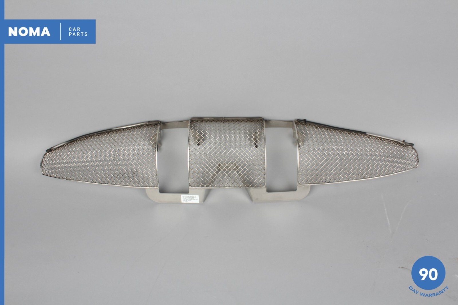 0003 Jaguar XKR X100 4.0L S/C Front Bumper Radiator Grille Mesh Chrome